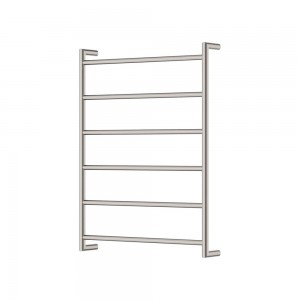 Kaya Heated Towel Rail, 600 x 800mm, Brushed Nickel